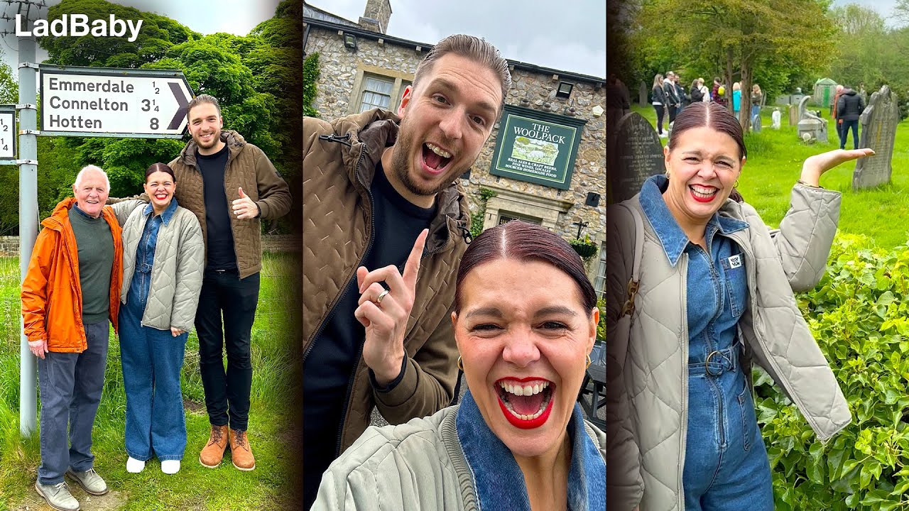 When Mum & Dad visit Emmerdale 🤣🎬
