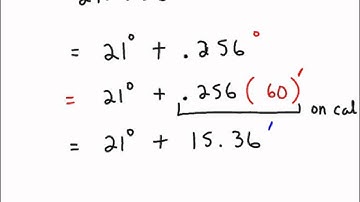 2 1 v2 Angle Incriments and Conversons of DMS and Decimal Degrees