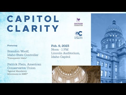 Capitol Clarity Week 5: State Controller Brandon Woolf and ACU's Patrick Plein