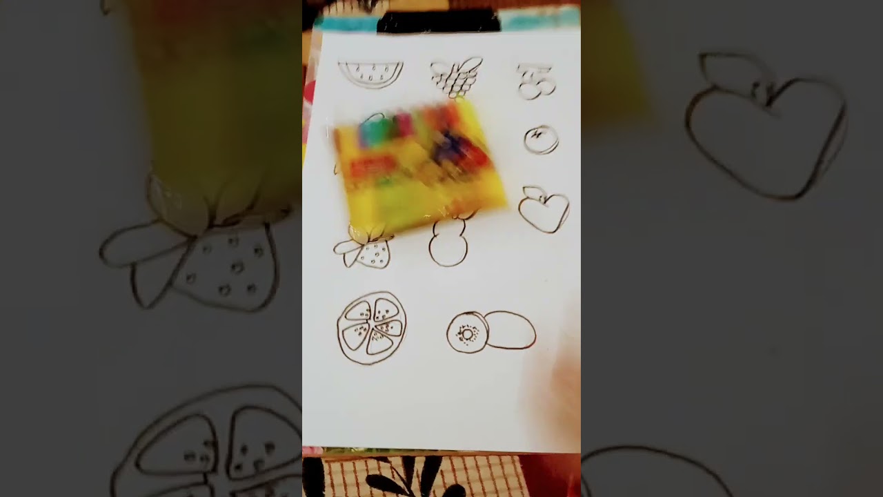 DIY fruit Sticker ❤️❤️❤️❤️❤️❤️