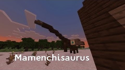 Minecraft Tutorial: Mamenchisaurus