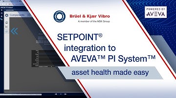 SETPOINT® integrated with AVEVA™ PI System™
