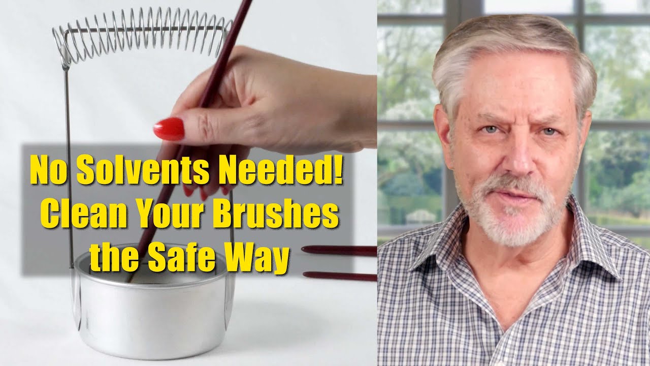 Clean Oil Paint Brushes Without Harsh Solvents: A Complete Guide - YouTube
