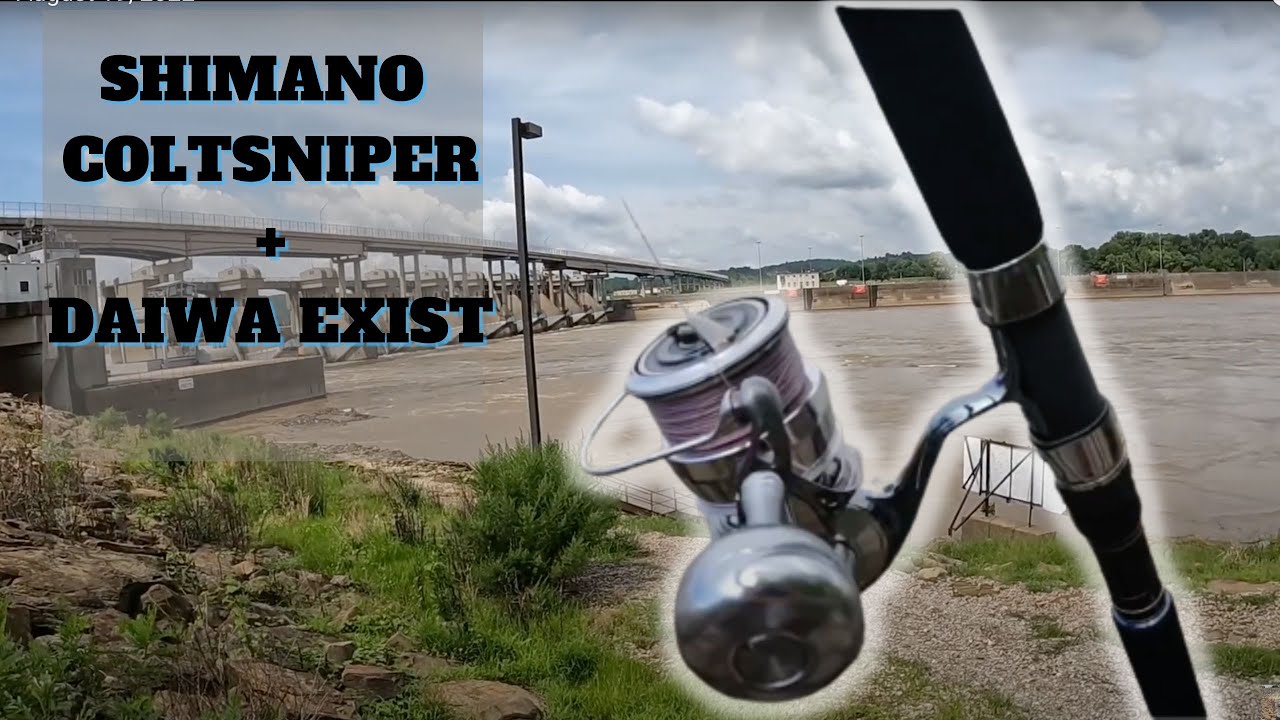 SHIMANO COLTSNIPER + DAIWA EXIST_VS _GREEN UP DAM_2022 - YouTube