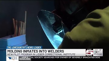 VIDEO: Molding inmates into welders: state pilot program hopes to reduce recidivism