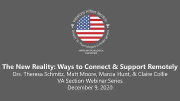 The New Reality Ways to Connect and Support Remotely