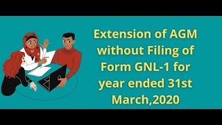 Extension of Due Date of AGM #RoC explained by CA Mohit Prajapati