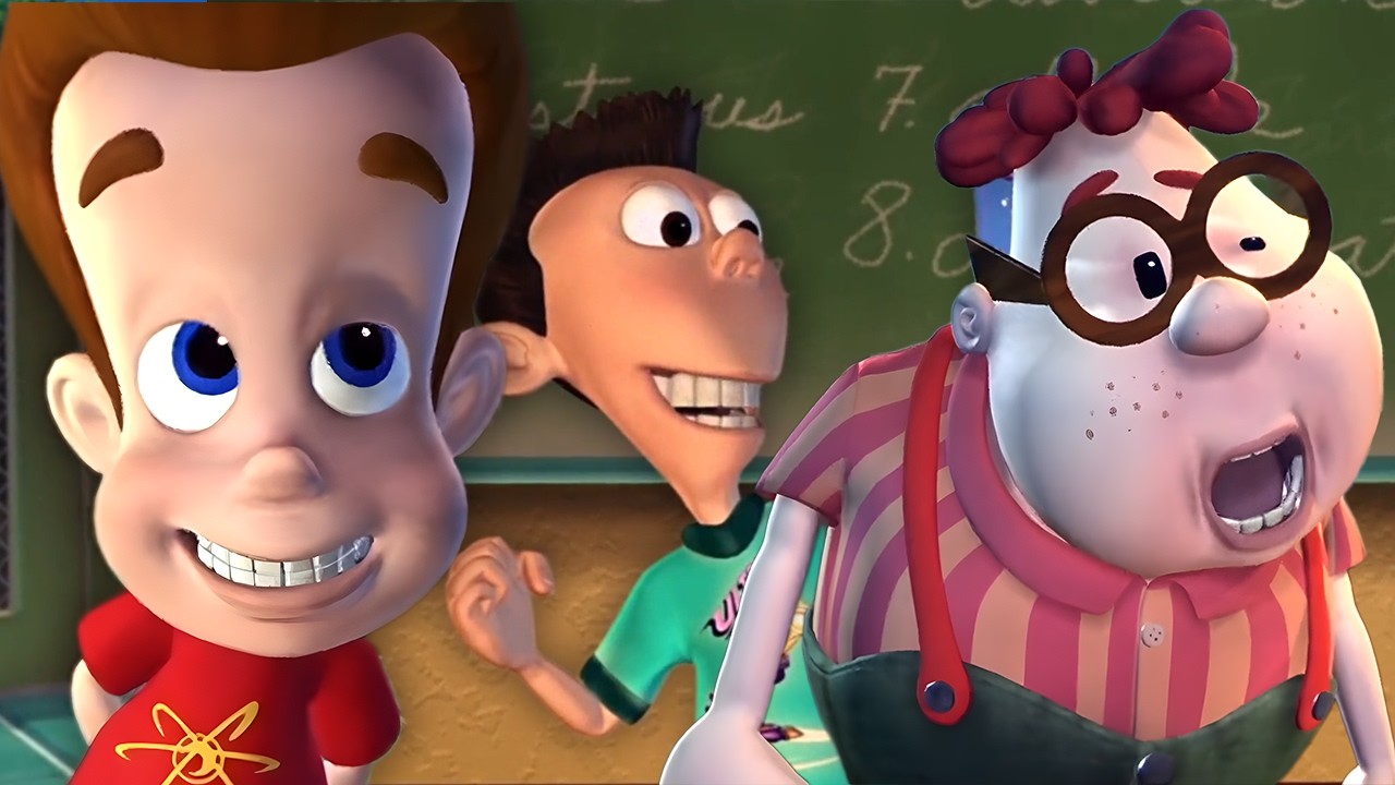 we watched Jimmy Neutron Movie, it's stupidly nostalgic...