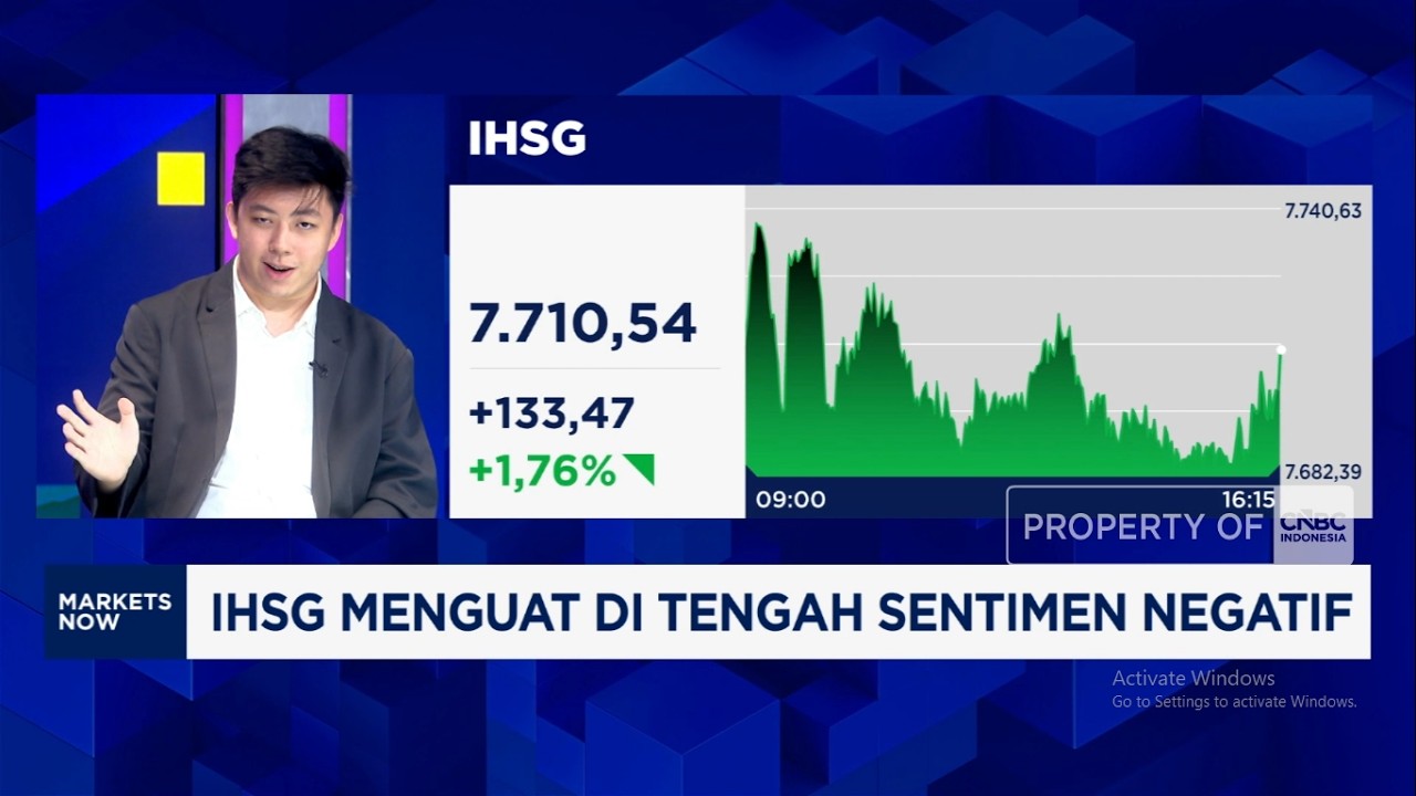 Di Tengah Kecamuk Perang, IHSG & Rupiah Kompak Menguat