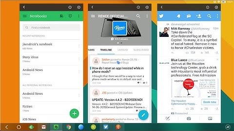 Remix OS 2.0 Review - Android-based OS With Multitasking And Tiling On Desktop