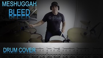 Meshuggah - Bleed Intro with transcript - Joe Licciardello