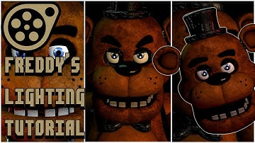 SFM FNAF1 Lighting Tutorial Freddy Fazbear LOL