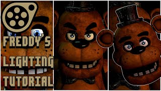 SFM FNAF1 Lighting Tutorial Freddy Fazbear LOL
