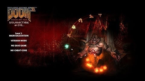 DOOM 3 ROE LEVEL 1 - MAIN EXCAVATION - VETERAN MODE - NO SAVE GAME - NO CHEAT CODE