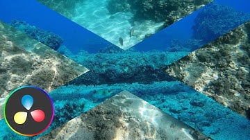 X wipe Transition l Davinci Resolve 20