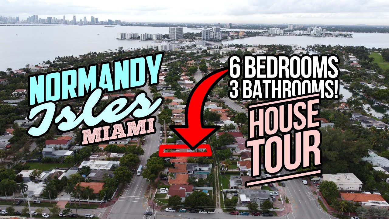 House Tour - Normandy Isles, Miami | 6 bed, 3 bath residence includes attached rental apartment