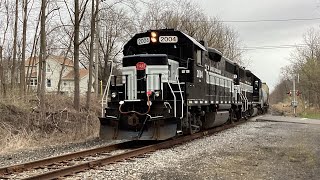 ᴴᴰ Finger Lakes Railway Operations In Canandaigua, New York