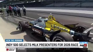 INDY 500 selects milk presenters for 2026 race Profile