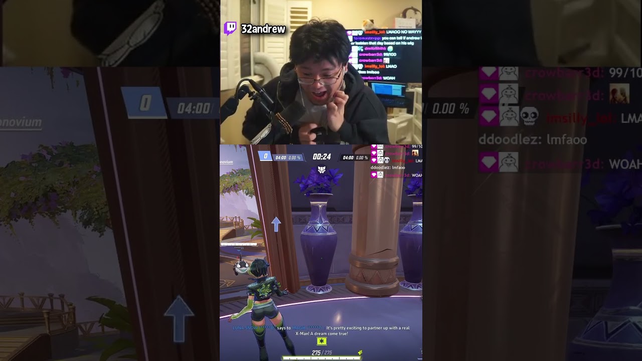 Kinbaru x 32andrew #marvelrivals #marvelrivalsclips #dpsluna #32andrew #streamer