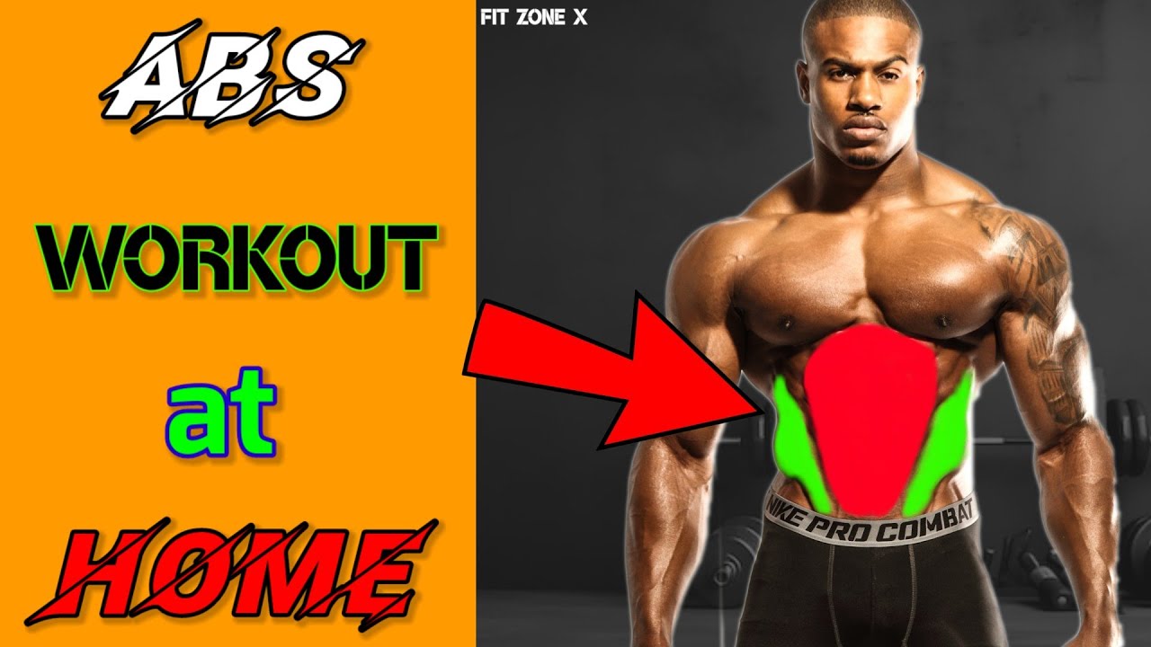 TOP 4 Exercise for beginner workout 🔥 Abs ki exercises kase kre at home🏠 FIT ZONE X 