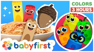 Educational Learning Video Color Crew 3 Hours Learn Colors Songs Magic & Fun Babyfirst