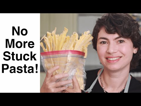 How to Freeze Pasta and Avoid Sticking