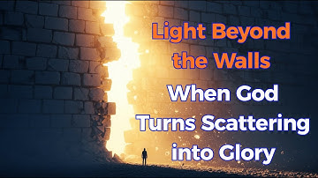 Experience True Transformation: "Light Beyond the Walls – When God Turns Scattering into Glory"