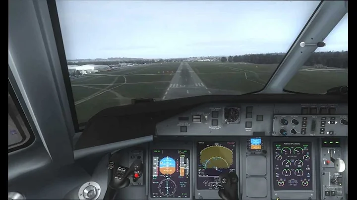 Dash 8 Q400 | Hard landing into Southampton airport