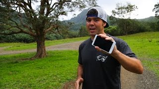 Shooting Behind The Scenes With a Cell Phone!