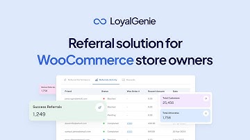 LoyalGenie Refer a Friend For WooCommerce