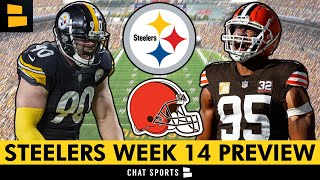 Steelers vs. Browns Week 14 Preview: Keys To Victory & Score Prediction | Time For Some Revenge