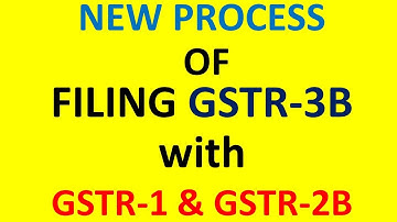 How to File GSTR-3B With GSTR-1 & GSTR-2B on GST Portal Auto Generated GSTR-3B For OCT 2020-21.