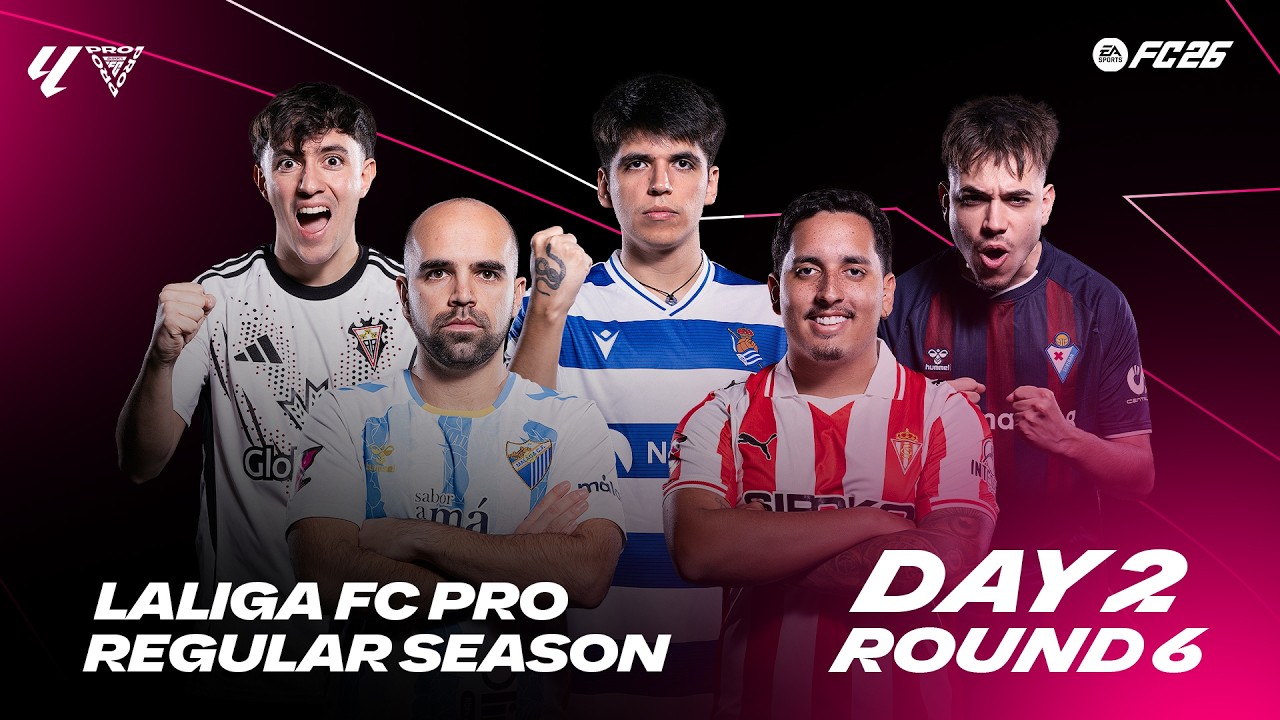 FINALS QUALIFICATION and ELIMINATIONS | LALIGA FC Pro Regular Season - Day 2 Round 6 | Replay