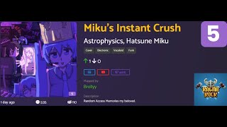 Miku's Instant Crush - Astrophysics, Hatsune Miku Lvl 5 (Custom) [Ragnarock VoT]