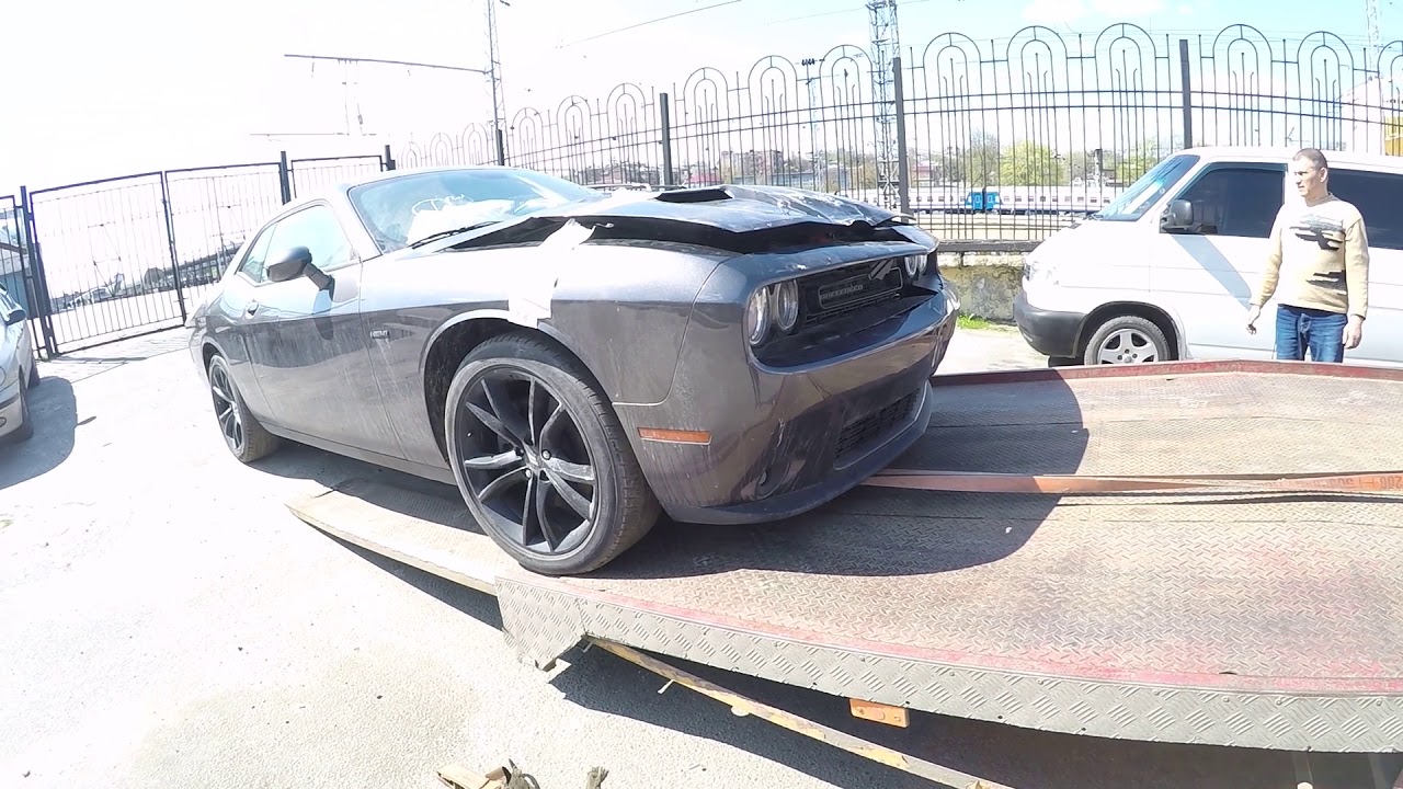 Краш тест dodge challenger