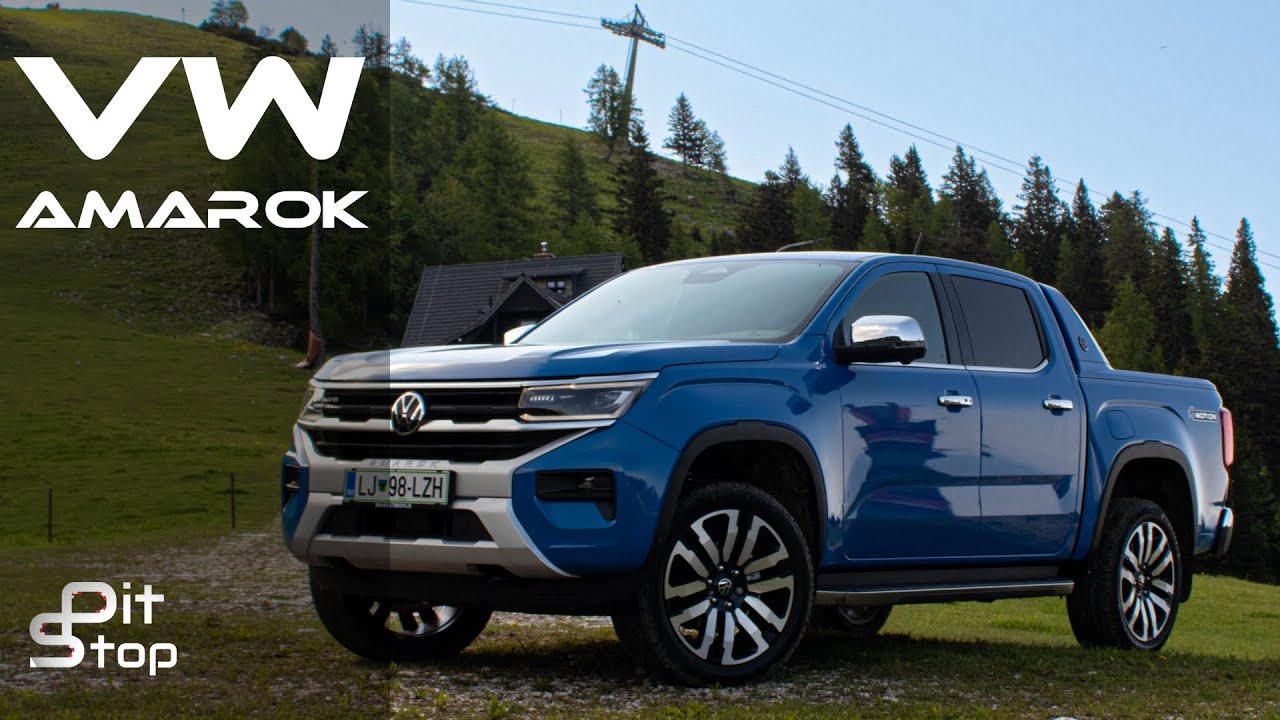 Exploring the New 2023 VW Amarok: Test Drive and Light Off-Road Adventure 