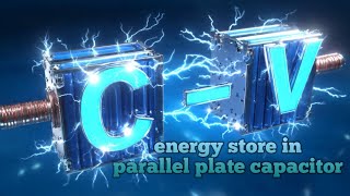 energy store in a parallel plate capacitor class 12th physics ncert chapter2capacitance