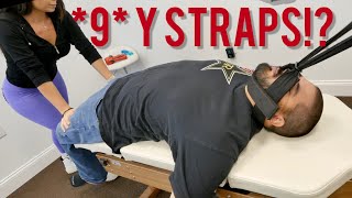 PART 2 of 4: Risks of Chiropractic Y-Straps 🫣 #spine #ystrap #neckpai