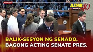 FULL: Senate resumes session as Chiz joins minority, designates Gatchalian as SP Pro Tempore