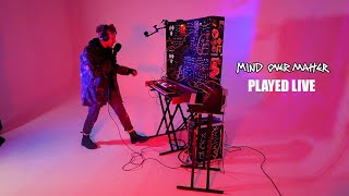 MIND OVER MATTER - LOOK MUM NO COMPUTER Live on KOSMO 2.0 Resimi