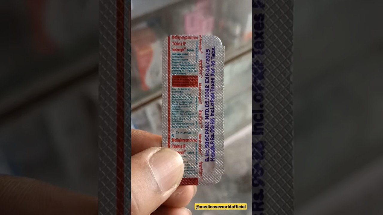 Methergin tablet | पीरियड्स टाइम ज्यादा ब्लीडिंग होने पर 