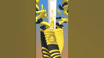 stackball playgem #stackballgame #stackballgameplay #satisfying #oddlysatisfying #mobilegame  #shor