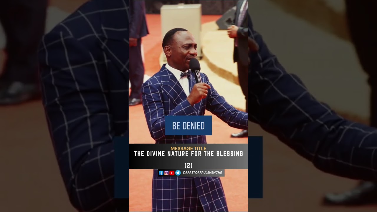 TO WALK IN THE BLESSING OF GOD, WE MUST POSSESS THE NATURE OF GOD. NATURE DETERMINES FUTURE! ✍️🔥