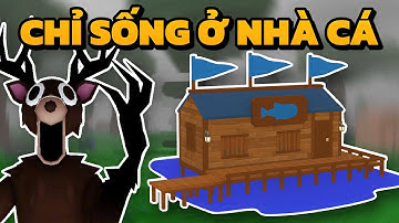 🐟 150 NGÀY SINH TỒN TRONG NGÔI NHÀ CÁ AN TOÀN NHẤT RỪNG 99 ĐÊM!! | 99 Nights In The Forest