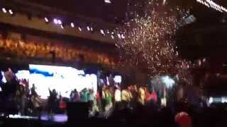 Victory sang at Grand Easter Feast 2014