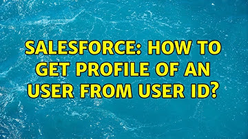 Salesforce: How to get profile of an user from user id? (2 Solutions!!)