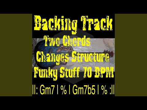 Backing Track Two Chords Changes Structure Gm7 Gm7b5