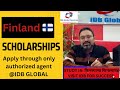 Scholarships in Finland with @ Only IDB Global || Requirement II फिनल्याण्ड अब आइ. डि. बि. ग्लोबल I