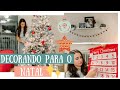 NOSSA DECORAÇAO DE NATAL 2020| COMECEI UM NOVO PROJETO\TRABALHO