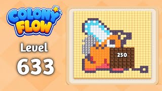 Colony Flow level 633 walkthrough solution gameplay 